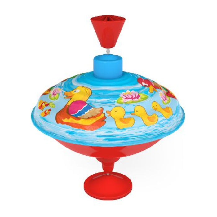 Spinning Top - Ducks / Single Tone / 16 cm - Geppetto's Workshop