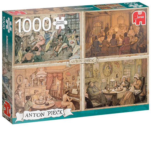 1000 Piece Puzzle - Anton Pieck / Living Room - Geppetto's Workshop