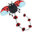 Ladybird Kite - Single Line / 49 x 45 cm - Geppetto's Workshop