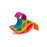 Neon Stacking Rainbow - Silicone / 6 pcs - Geppetto's Workshop