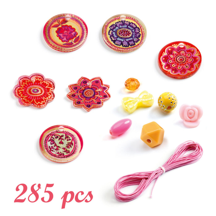Fancy Beads - Flowers / 285 pcs - Geppetto's Workshop