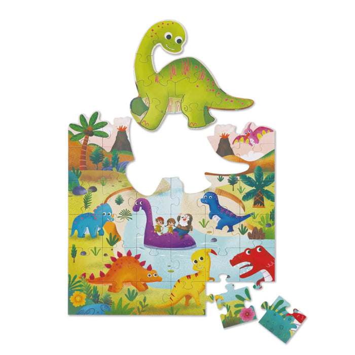 The Lovely Dinosaur Puzzle - Geppetto's Workshop