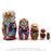 Santa - 5 pc set / Red with Blue Bag / 17 cm - Geppetto's Workshop