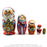 Santa - 5 pc set / Red with Tree / 17 cm - Geppetto's Workshop