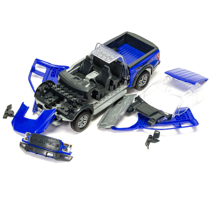 Quickbuild - Ford F-150 Raptor / Blue - Geppetto's Workshop