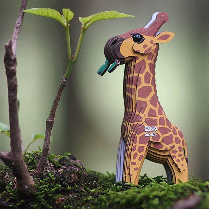 3D Cardboard Kit - Giraffe / EUGY 009 - Geppetto's Workshop