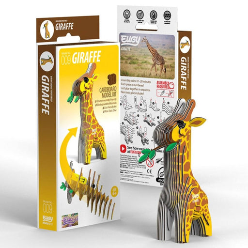 3D Cardboard Kit - Giraffe / EUGY 009 - Geppetto's Workshop