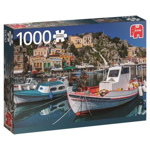 1000 Piece Puzzle - Symi, Greece - Geppetto's Workshop