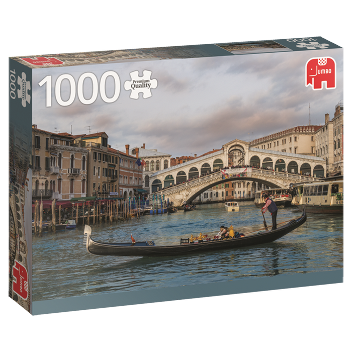 1000 Piece Puzzle - Rialto Bridge, Venice - Geppetto's Workshop