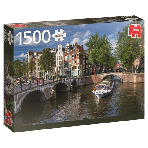 1500 Piece Puzzle - Herengracht, Amsterdam - Geppetto's Workshop