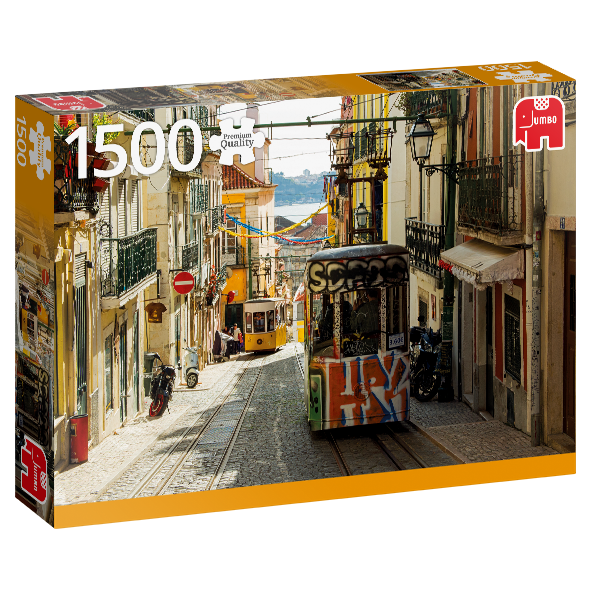 1500 Piece Puzzle - Lisboa, Portugal - Geppetto's Workshop