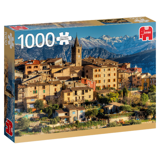 1000 Piece Puzzle - The Alps near Cote dAzur - Geppetto's Workshop