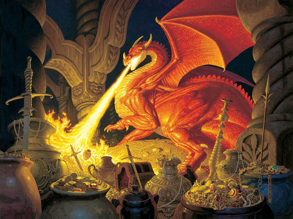 1000 Piece Puzzle - Smaug Dragon - Geppetto's Workshop